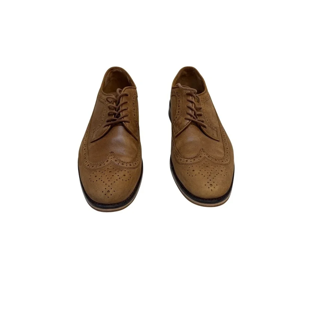 Polo Ralph‎ Lauren dress shoes Men's size 9.5 brown leather